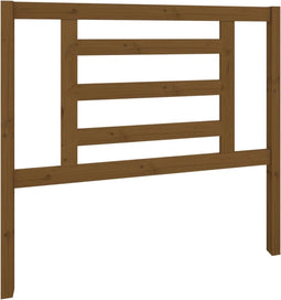 vidaXL - Hoofdbord - 106x4x100 - cm - massief - grenenhout - honingbruin