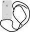 iMoshion Hoesje Geschikt voor iPhone SE (2022) / SE (2020) / 8 / 7 Hoesje Met Koord - iMoshion Backcover met koord - Transparant