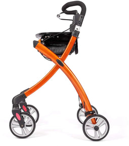 Wheelzahead - Indoor rollator 2.0 - Compact en lichtgewicht - Pumpkin Orange
