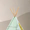 Wereldkaart Tipi Tent Multikleur Wigwam Speeltent / 100% katoen / 120 x 120 x 160 / 2 jaar garantie