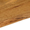 vidaXL - Tafelblad - met - natuurlijke - rand - 100x40x3,8 - cm - massief - mangohout