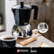 Monix M863009 handmatig koffiezetapparaat Moka Express 0,47 l Zwart