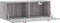 vidaXL - Wandkast - 100x36,5x35 - cm - bewerkt - hout - grijs - sonoma - eikenkleurig