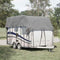 vidaXL - Caravan - dakbedekking - 500x300 - cm - vliesvlies - grijs