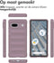 imoshion Hoesje - Geschikt voor Google Pixel 7a - EasyGrip Backcover - Paars