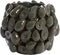 Light&living Vaas deco 36x35,5x31,5 cm AVOCADO keramiek bruin+groen