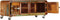vidaXL - Salontafel - 85x55x40 - cm - massief - gerecycled - hout