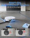 ECOVACS Deebot T50 Max Pro Omni - Robotstofzuiger - Zuigkracht 18.500 Pa - Wit