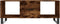 vidaXL - Salontafel - 102x50x40 - cm - bewerkt - hout - gerookt - eikenkleurig