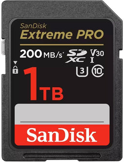 SanDisk Extreme Pro - SDXC UHS-I - 1TB - Leessnelheid 200 MB/s (2024)
