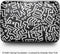 Ögon Designs Stockholm V2.0 Aluminium Creditcardhouder - Keith Haring - Zwart-Wit
