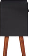 vidaXL - Nachtkastje - 40x30x57 - cm - massief - acaciahout