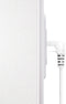 Hama 00221102 - Stroom Netkabel 5 m - 90° Haaks - Wit