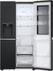 LG GSGV81EPLL - Amerikaanse koelkast - 635 liter - Water- en ijsdispenser - Zwart