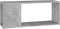 vidaXL - Tv-meubel - 80x24x32 - cm - bewerkt - hout - betongrijs