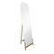Lange spiegel Home ESPRIT Natuurlijk Kristal Pijnboom 40 x 10 x 160 cm