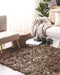 MUT - Shaggy vloerkleed - Beige - 160 x 230 cm - Leer