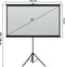 vidaXL - Projectiescherm - met - statief - 16:9 - 50''
