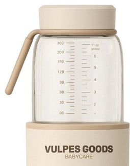 Vulpes Goods® Babycare Flessenwarmer Elite - Draadloos - 330 ml 5 Temperatuurstanden Crème