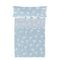 Happy Friday Sheet set 2 pieces Clouds blue 160x270 cm (Single) Blue