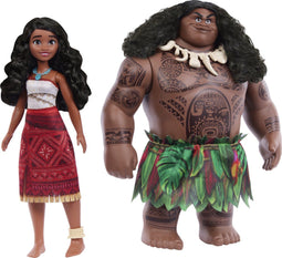 Disney Vaiana En Maui-poppen Roze