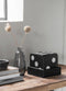 MUST Living Dice Black,15x15x15 cm, teakwood black