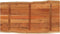 vidaXL - Tafelblad - rechthoekig - natuurlijke - rand - 120x60x3,8 - cm - acaciahout