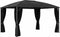 vidaXL - Prieel - met - gordijnen - 400x300x265 - cm - antraciet