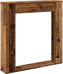 vidaXL - Haardombouw - 100x20x100 - cm - bewerkt - hout - oud - houtkleurig