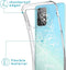 iMoshion Hoesje Geschikt voor Samsung Galaxy A52 (4G) / A52s / A52 (5G) Hoesje Met Koord - iMoshion Design Hoesje met Koord - Wit / Transparant / Woman Flower