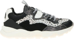 Vingino Mila Sneakers - Meisjes - Dempende mid sole - Deep Black - Maat 36