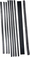 Hordeur - Magnetisch - Scharnieren - Max 100x215 cm - Zwart
