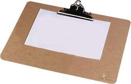 Seco klembord - A3 liggend - Masonite hout - grote heavy duty clip - SE-W1104-A3-SS