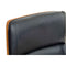 DKD Home Decor - Bureaustoel - Modern ontwerp - Bruin Zwart