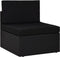 vidaXL-Tweezitsbank-sectioneel-poly-rattan-zwart