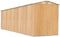 vidaXL - Tuinschuur - 192x772x223 - cm - gegalvaniseerd - staal - lichtbruin