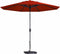 Madison - Parasol Paros II Round Brick Red - 300cm - Rood