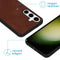 iMoshion Hoesje Geschikt voor Samsung Galaxy S24 Hoesje Met Pasjeshouder - iMoshion Uitneembare 2-in-1 Luxe Bookcase - Bruin