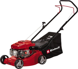 Einhell GC-PM 40/2 - Benzine Grasmaaier - 132 cm³ - 2 kW - Maaibreedte: 40 cm - Aanbevolen gazonoppervlakte: tot 800 m² - 45 L opvangbak - Maaihoogte: 25-60 mm