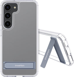 iMoshion Hoesje Geschikt voor Samsung Galaxy S23 Hoesje - iMoshion Stand Backcover - Transparant