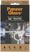 PanzerGlass - ClearCase - hoesje met MagSafe antibacterieel voor iPhone - 14 - Plus / 15 - Plus - transparant - en - zwart