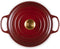 Le Creuset - Braadpan Stoofpan - Soeppan - Hoog - Geëmailleerd Gietijzer - Kleur: Rhone - 5 Liter - 24cm