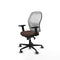 Piqueras y Crespo 2D036G0 - Gaming stoel - Hoogteverstelbaar met armleuning - Wit Donkerbruin