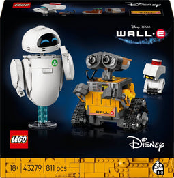 LEGO Disney Pixar WALL-E en EVE - Bouwset 811-delig - 4 personages (43279)