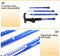 Wandelstok - Outdoor Wandelen - Blauwe Kleur 105-135 cm - Telescopische Stick Aluminium - Ultralight - Antislip Trekking Poles - Bergbeklimmen