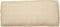vidaXL - Ligbedkussen - voor - Zitting/Rugleuning - Beige - 120x50x12 - cm - Oxford - Stof