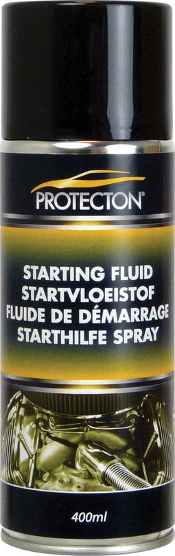 Protecton Startvloeistof 400 ml – Snelle Start bij Koud en Nat Weer – Geschikt voor Diverse Motoren – Eenvoudig in Gebruik