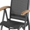 Hartman verstelbare tuinstoel Salvatore - Teak armleuning