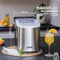 BREND BR-2213 - IJsblokjesmachine - 10 kg per dag - Zilver