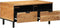 vidaXL - Koffietafel - 80x54x40 - cm - Massief - Acaciahout